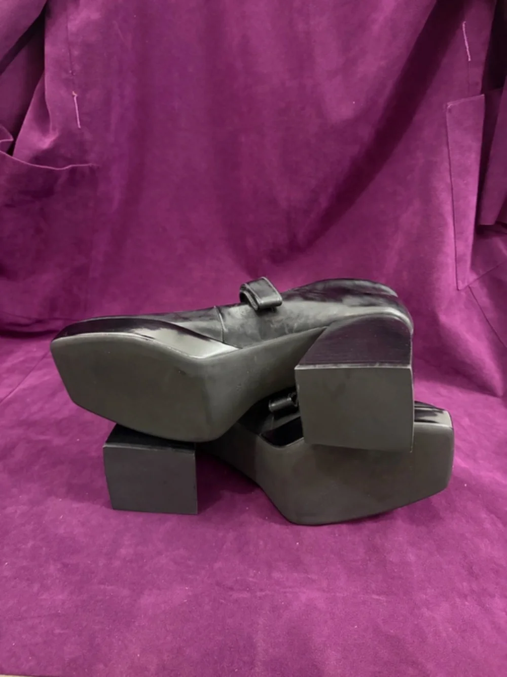 Jeffrey Campbell chunky flared